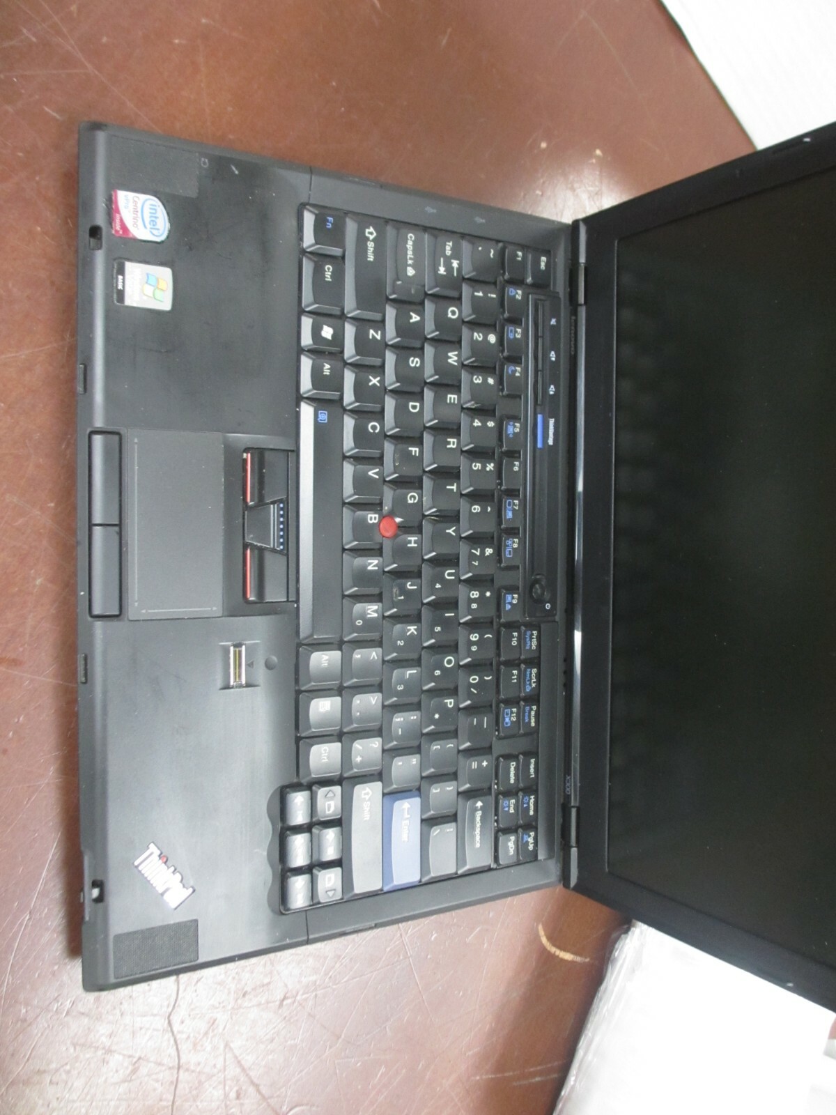 Lenovo ThinkPad X300 Core2Duo L7100 1.20Ghz 4GB WebCam Laptop [NO HDD/OS/AC] @@@