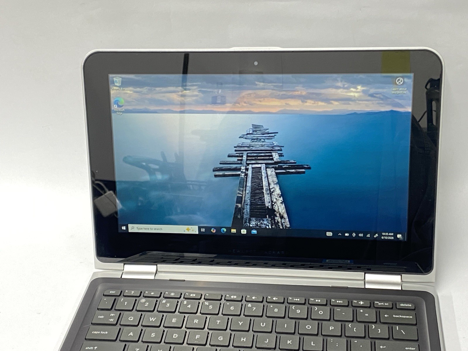 HP Pavilion x360 – Touch HD – m3-6Y30 – 4GB – 128SSD – Win 10 Pro – READ