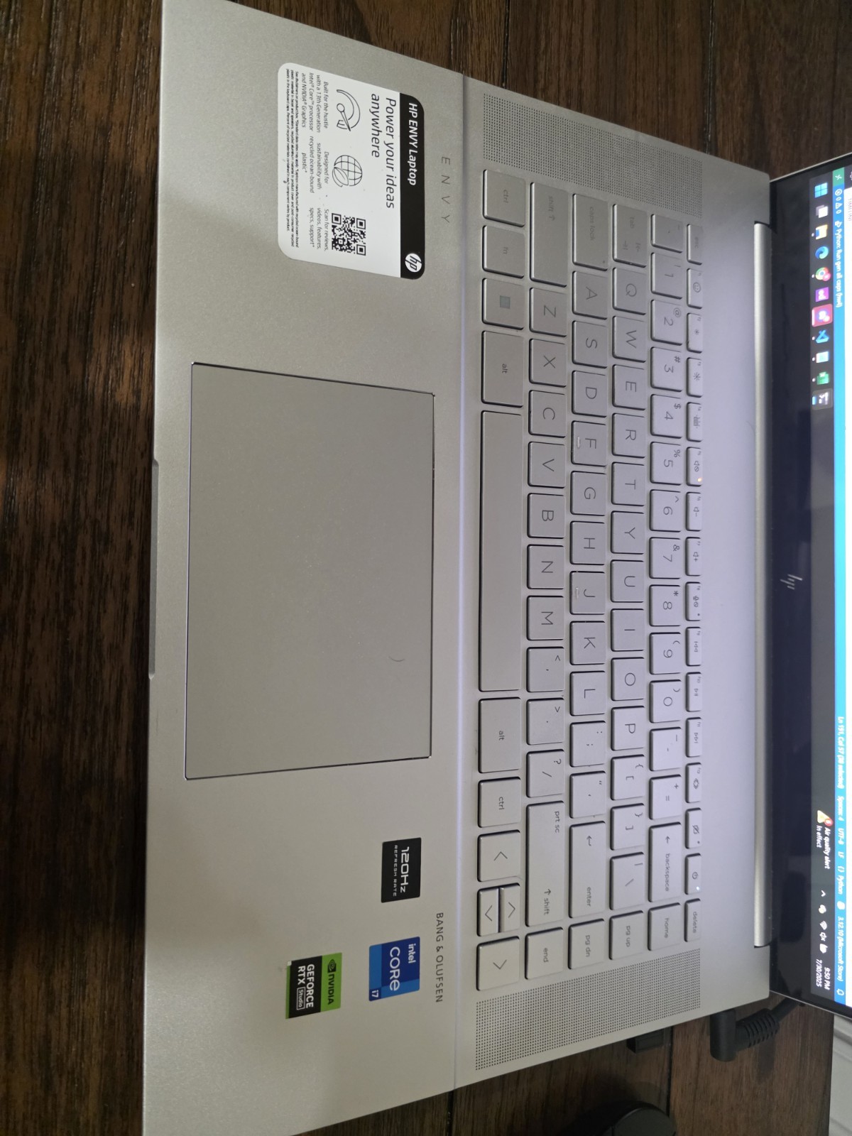 HP – Envy 16″ Wide Ultra XGA Touch-Screen Laptop – Intel Core i7