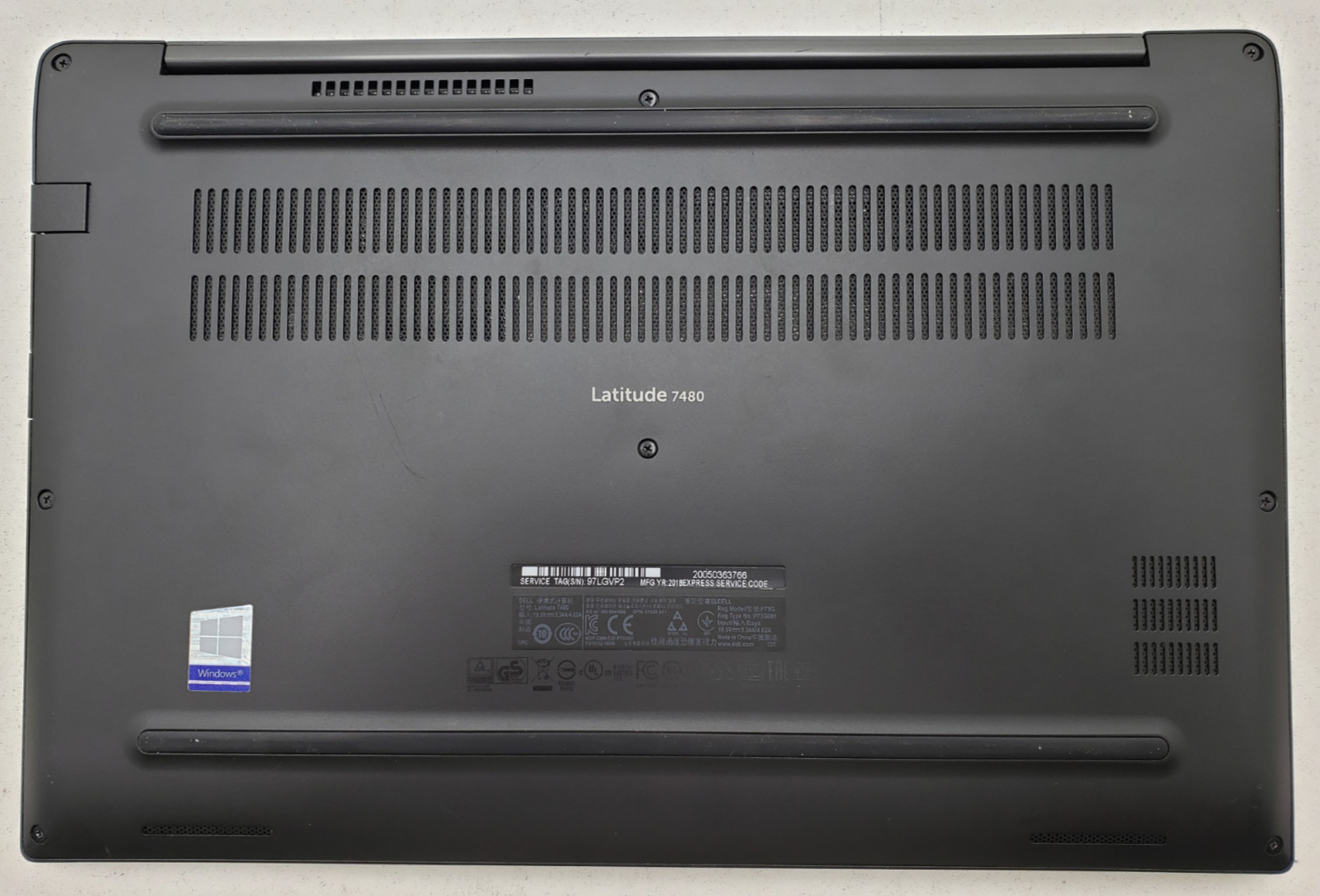 Dell Latitude 7480 Intel Core i5 6th Gen 8GB RAM 128GB SSD Business Laptop PC.