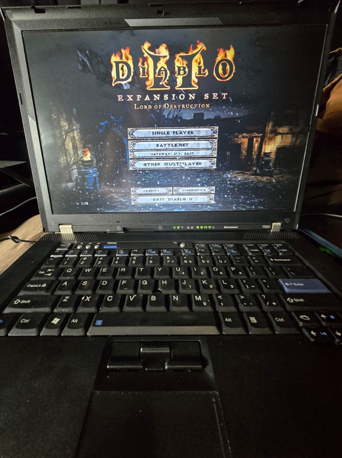 ThinkPad T500 Win XP P8400 2.26GHz 4GB RAM 80GB HDD DVD With Game Controller