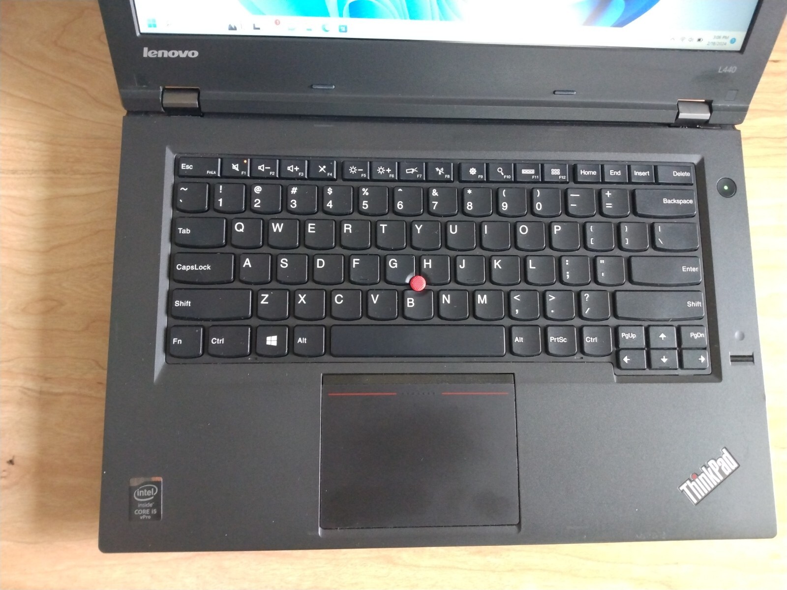 Used Lenovo Thinkpad L440, Core i5 Win 11 480gb SSD Hard Drive 16GB RAM Laptop