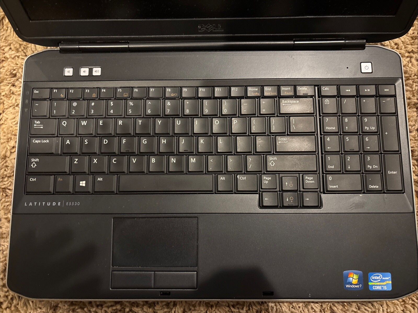 Dell Latitude E5530| Core i5| NO HDD | No Batt | DVD-RW UNTESTED SOLD AS IS