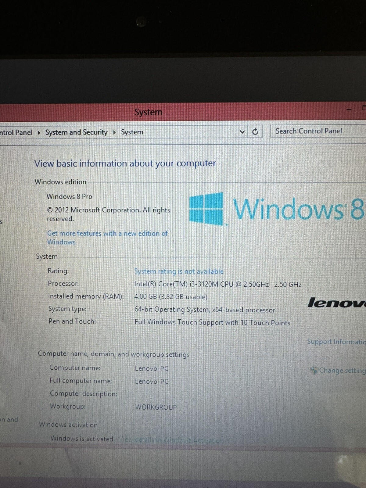 Lenovo THINKPAD EDGE E431 6886-2WU