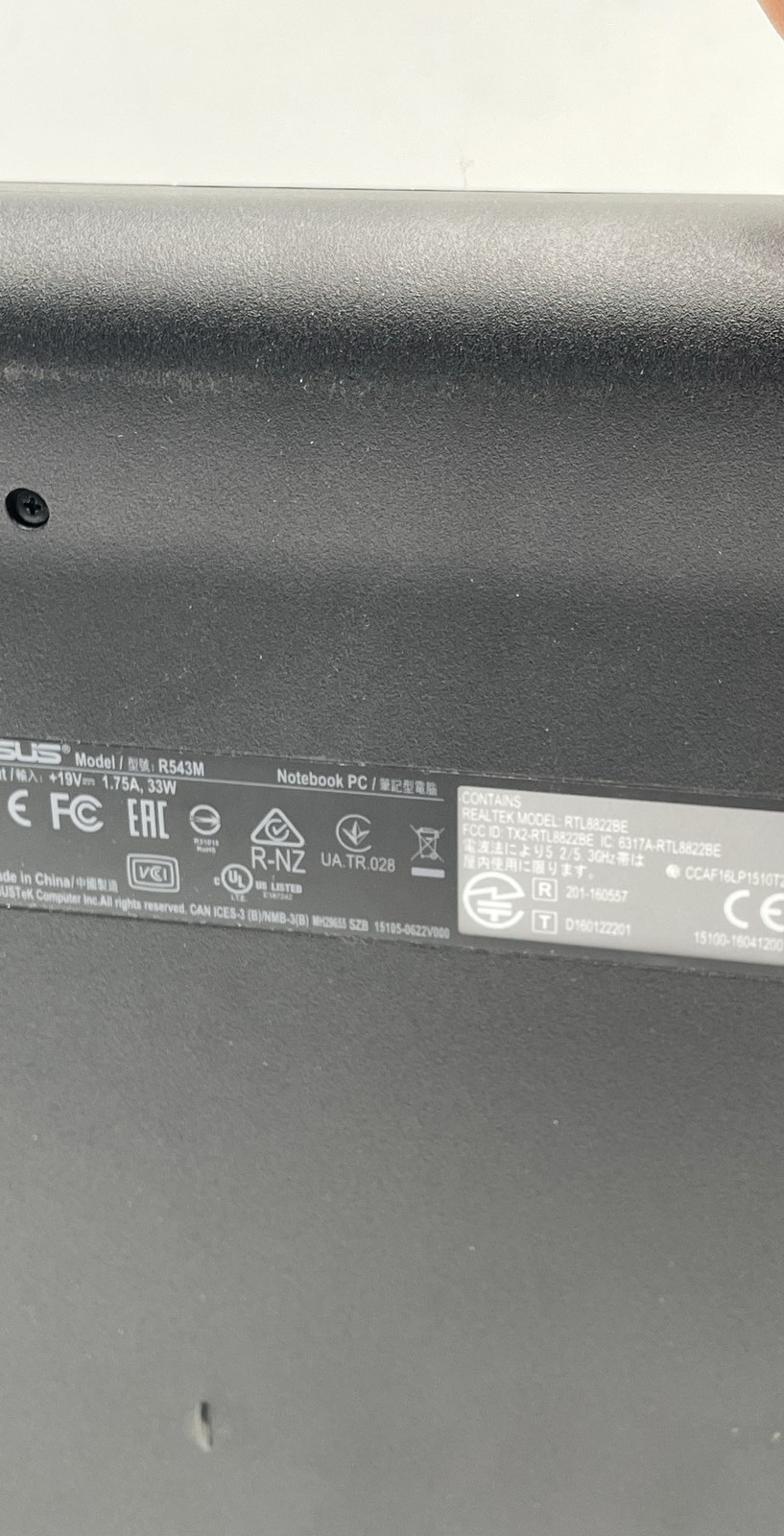 ASUS VivoBook R543M 15.6″ Laptop As Is For Parts Or Repair