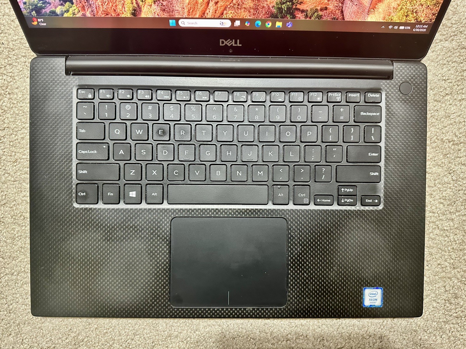 Dell Precision 5530 Xeon E-2176M 32GB 512GB 15.6 Touchscreen Nvidia Quadro P2000