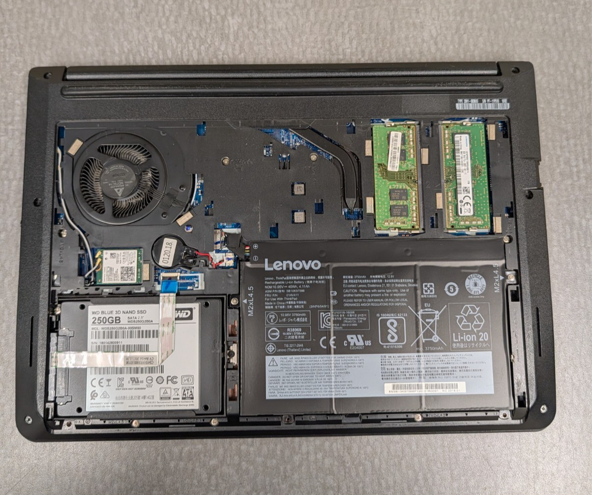 Lenovo ThinkPad E470, i5-6200U, 12GB RAM, 250GB SSD, Windows 10 Pro, 20H10069US