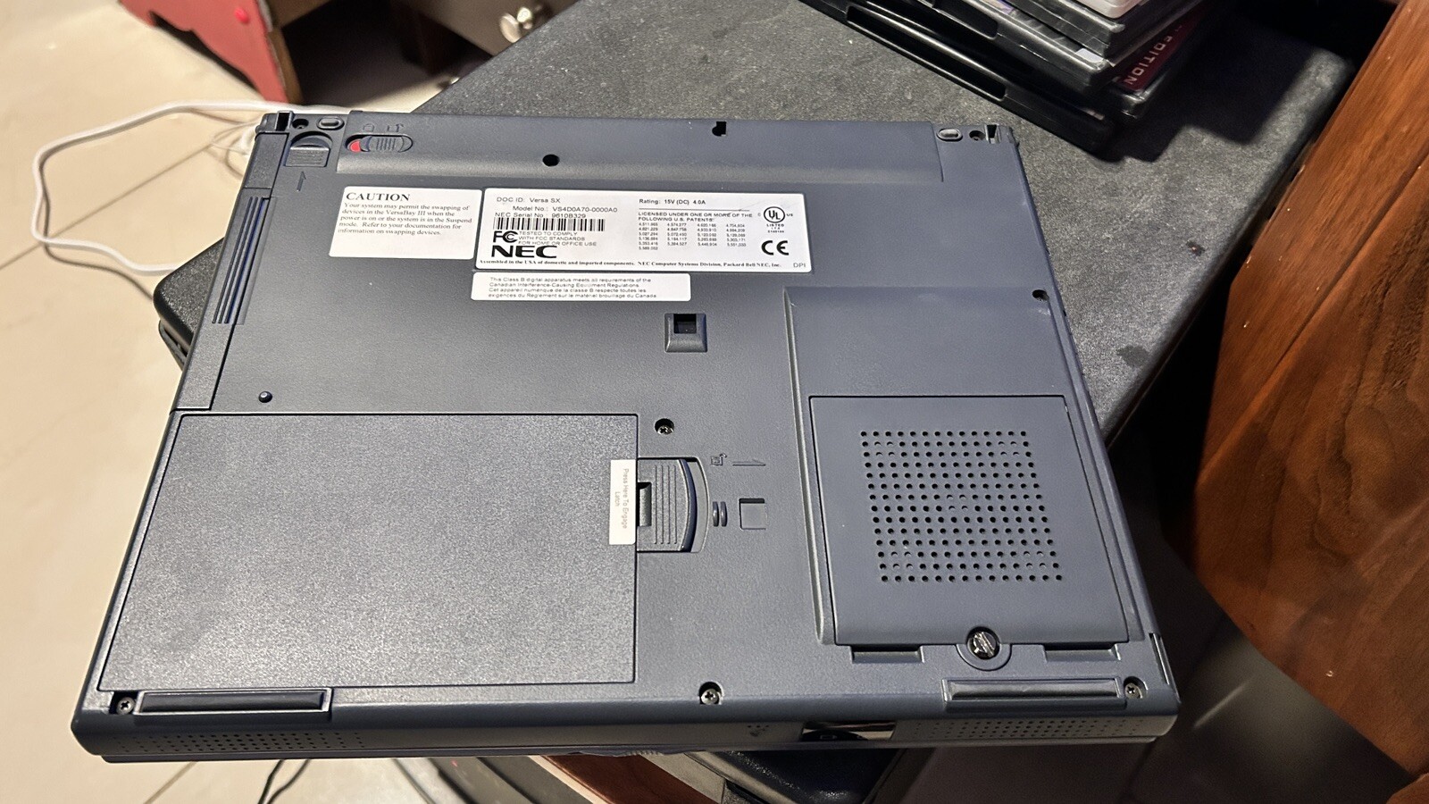 NEC Versa Model-VS4D0A70 Laptop