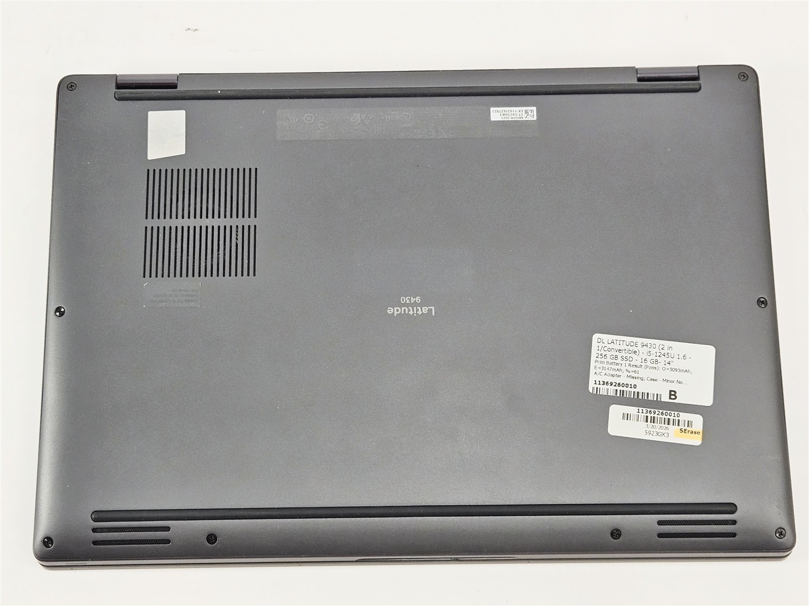 Dell Latitude 9430 Convertible i5-1245U 16GB 256GB SSD 2560×1600 14″ Touch