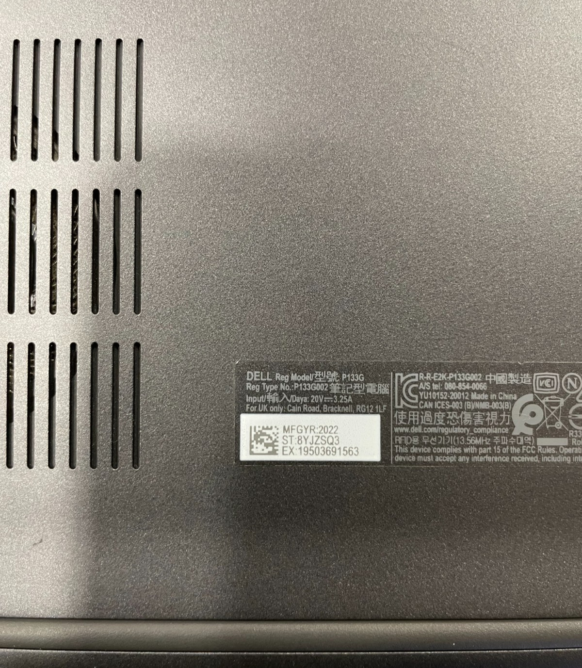 Dell Latitude 7330 Core i7-1265U 1.80GHz 16GB 512GB SSD NVMe BT-WIFI #26