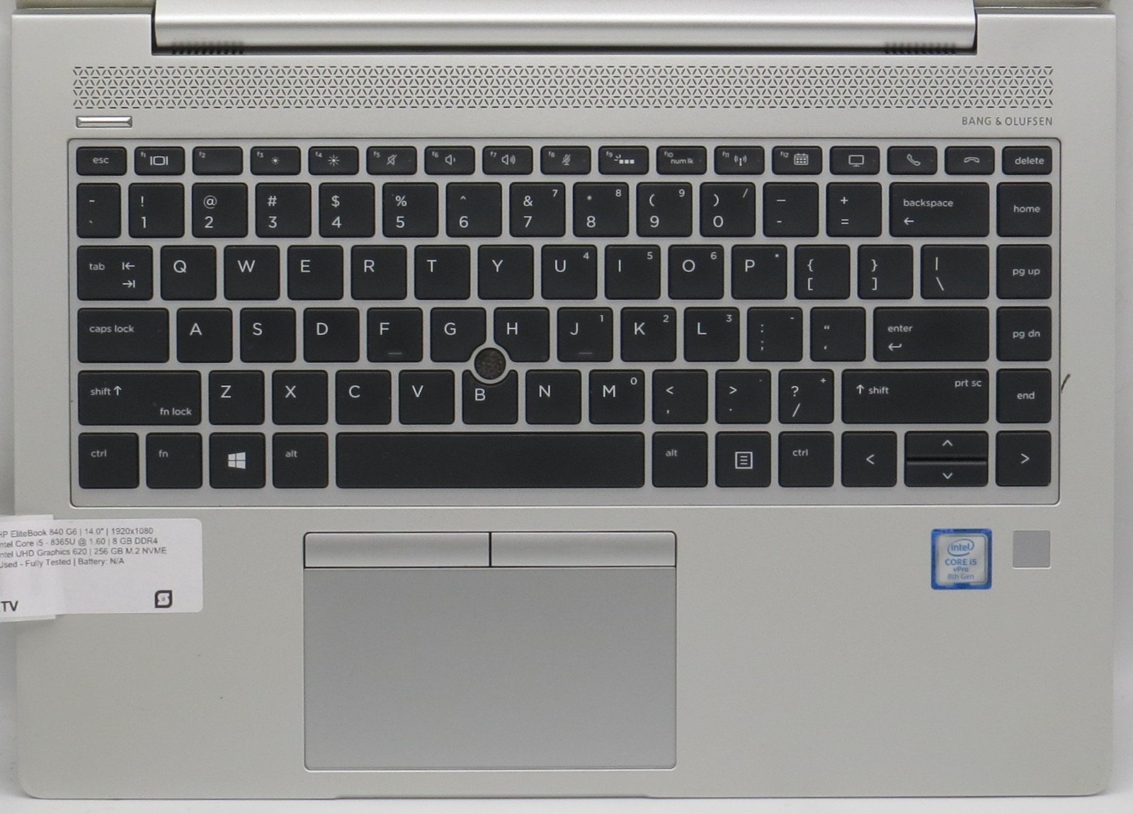 HP EliteBook 840 G6 | i5-8365U @ 1.60 | 8GB RAM | 256GB M.2 | No OS w/AC