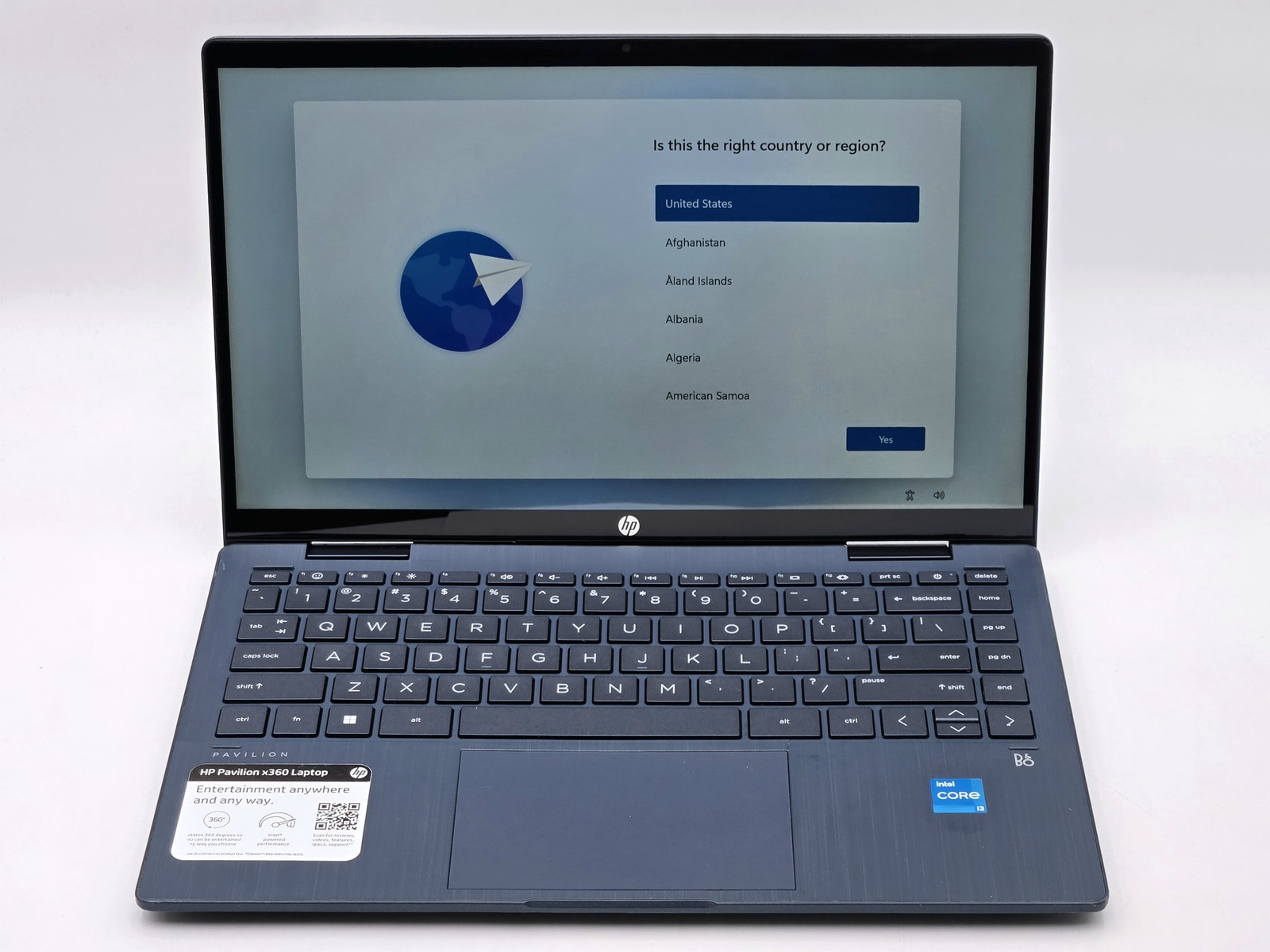 HP Pavilion x360 Laptop 14-ek0013dx 2-in-1 14″ FHD Touch I3-1215U 256GB 8GB W11