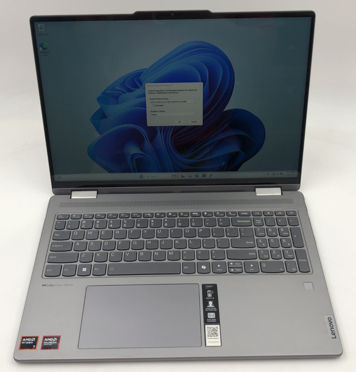 Lenovo Yoga 7 2-In-1 Laptop 16AHP9- AMD Ryzen 7 8840HS- 3.3Ghz- 16GB RAM 1TB SSD