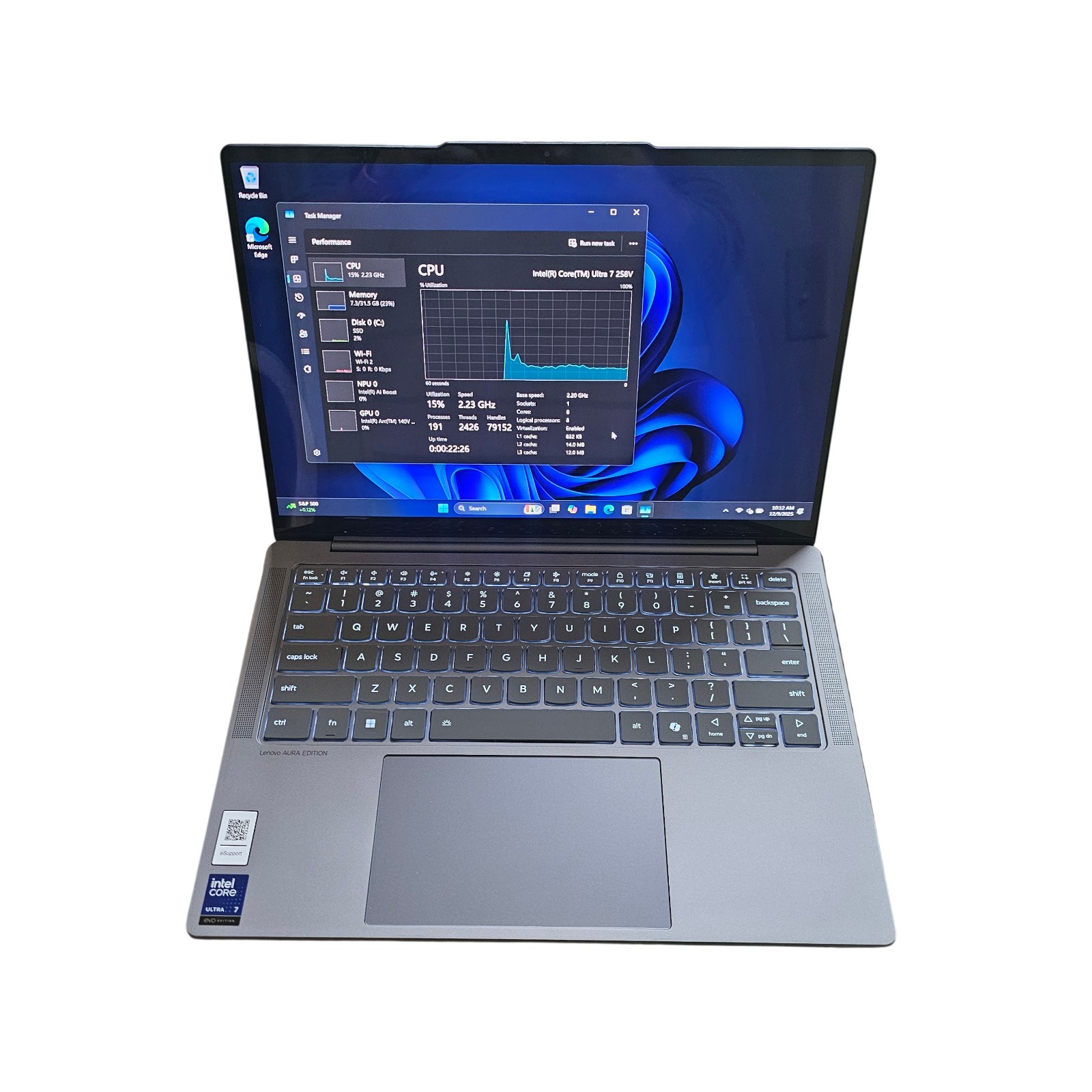 Lenovo Slim 7 14ILL10 14″ OLED Intel Core Ultra 7 258V – 32GB RAM – 1TB SSD