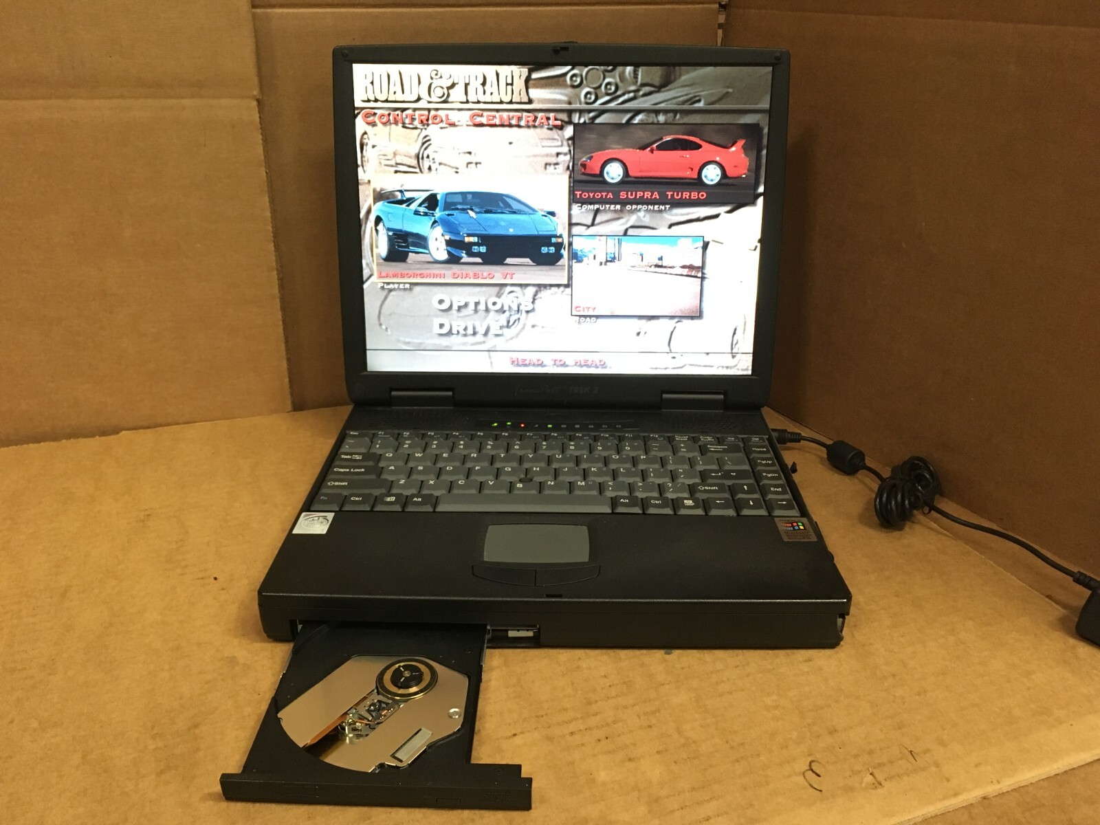 Micron Electronics Laptop Transport Trek 2 AGP 10GB HDD windows 98 ATI RAGE