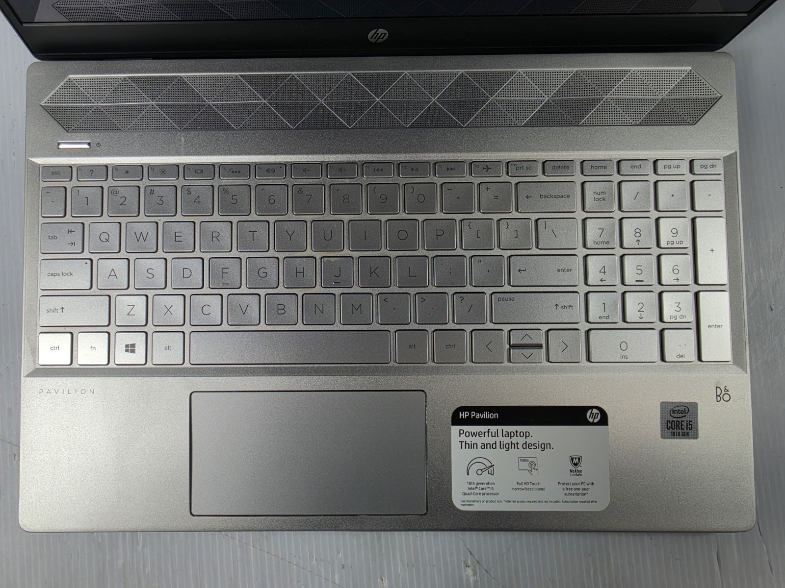 HP Pavillion 15-cs3 Laptop TOUCHSCREEN i5-1035G1 16GB RAM 1TB SSD NVMe WIN 11