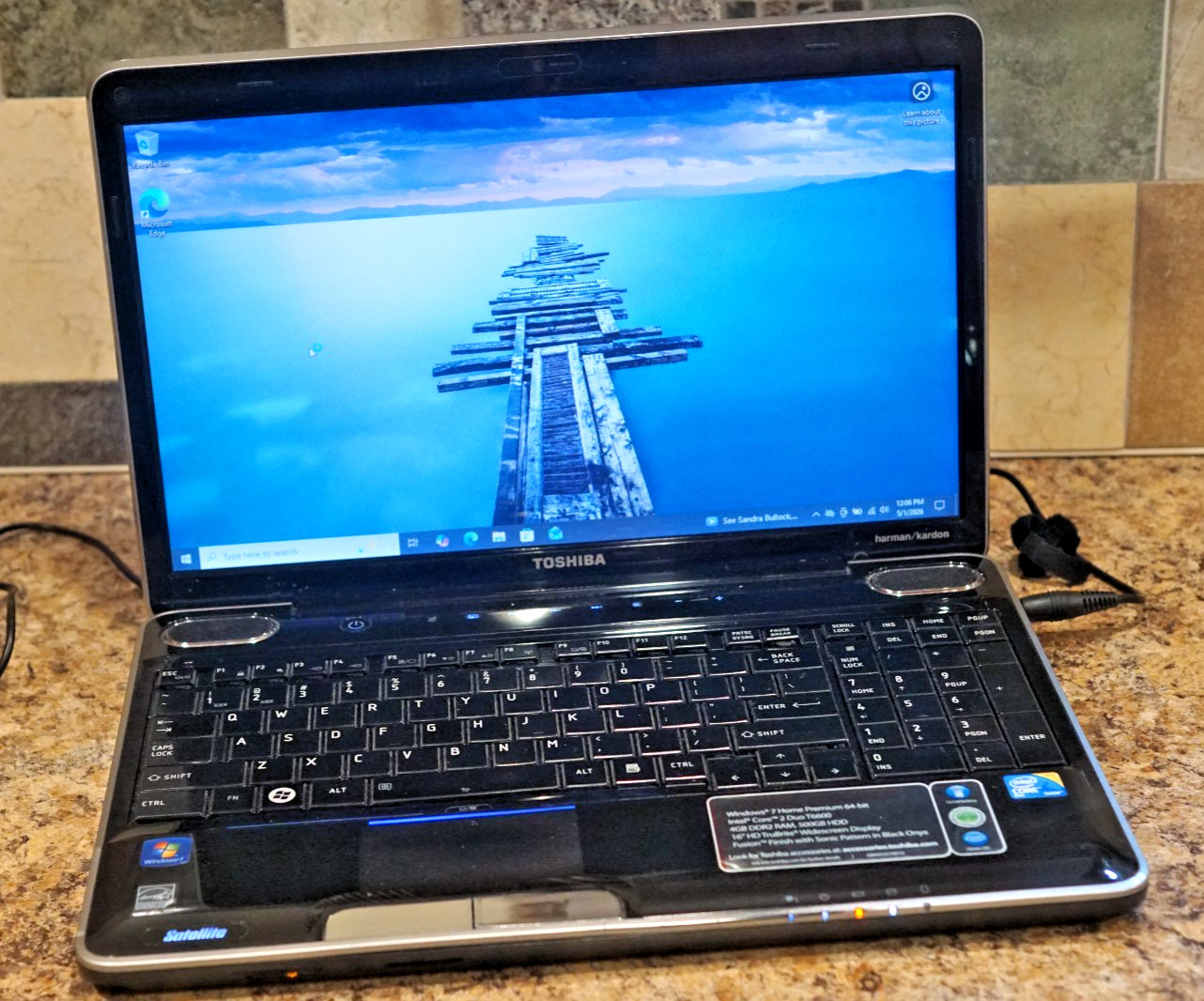 Active 22H2 WIN10 PRO Toshiba A505-S6980 T6600@2.20GHz,4GB RAM,500GB HDD
