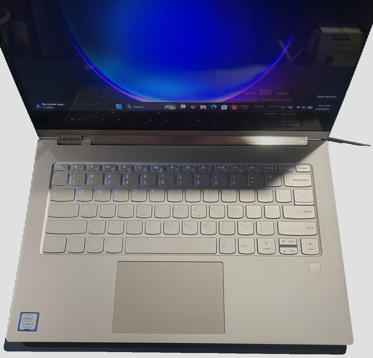 Lenovo Yoga C930-13IKB 13.9” (1TB SSD, Intel Core i7-8550U, 1.8GHz, 16GB…