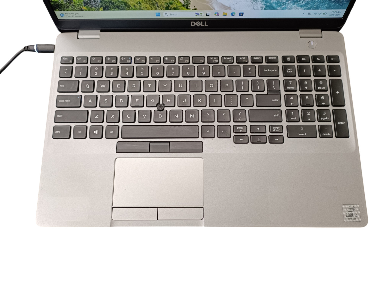 Dell Latitude 5510 sku 6695 15.6″ i5-10210U 8GB RAM Win11 NO SSD or A/C Tested!