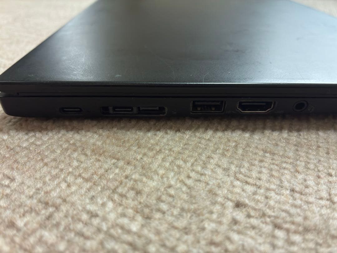 Lenovo ThinkPad X395 Laptop Black USB Type-C HDMI Used Japan Genuine