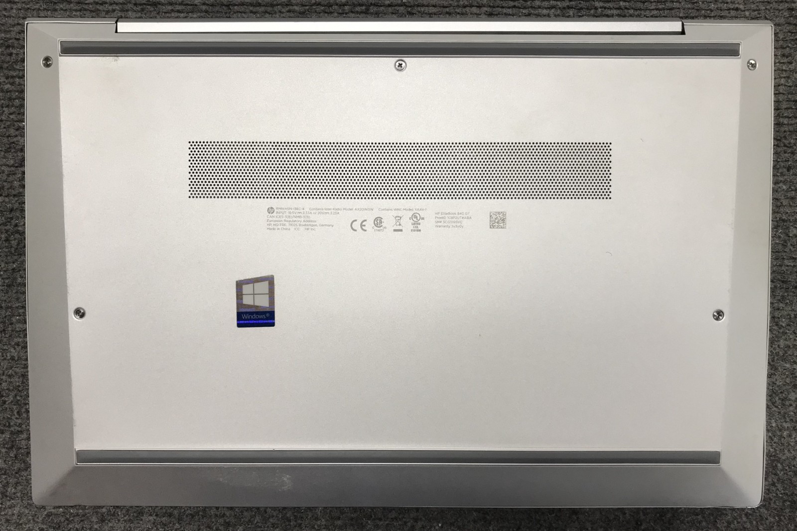 HP EliteBook 840 G7 14″ Laptop i7-10510U 8GB RAM 512GB NVMe