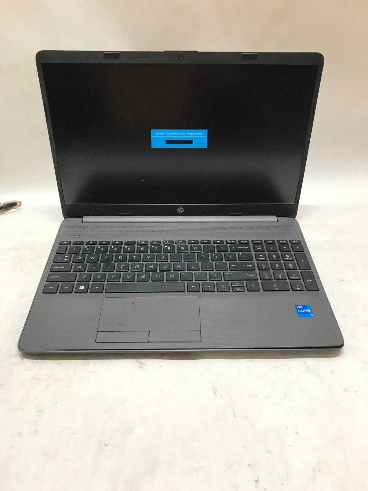 HP 250 G8 15″ Intel Core i5 NO RAM NO SSD/OS For Parts/Repair BIOS LOCKED!! – DW
