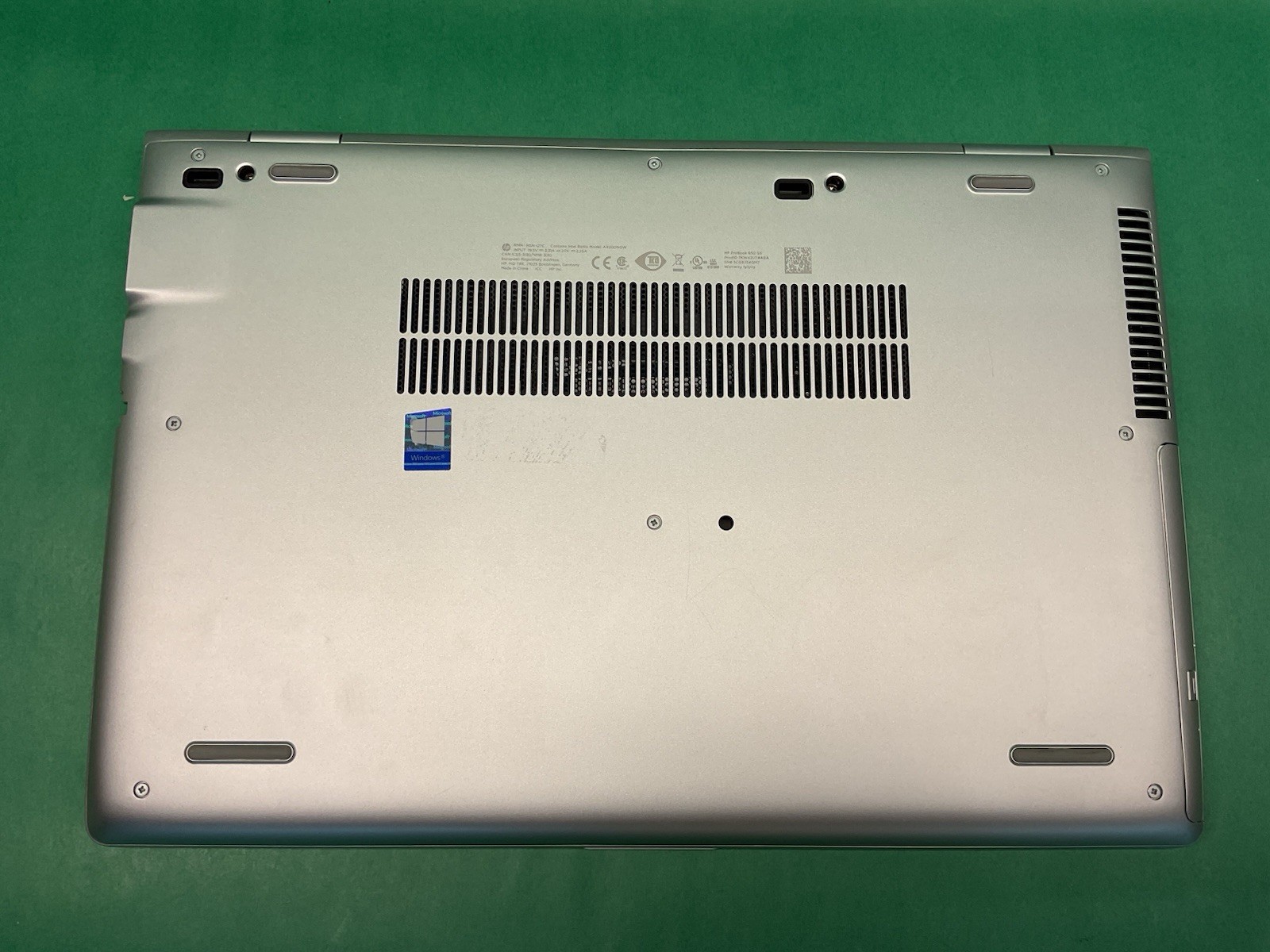 2 Pack HP ProBook 650 G4 – i5-8th – No Hard Drive Or RAM – Untested (Lot)