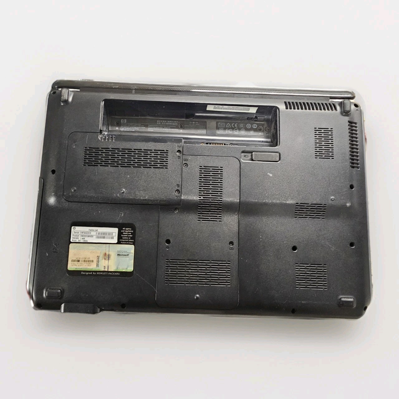 HP Pavilion Entertainment PC Laptop HP DV6-1355DX 500GB HD Windows 10 Enterprise