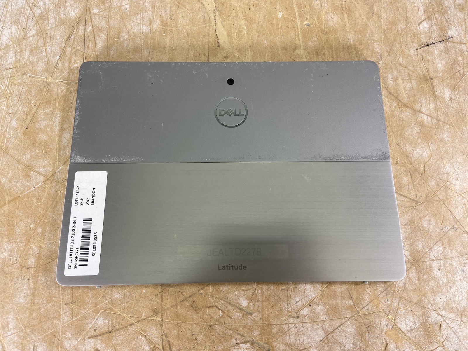 DELL LATITUDE 7200 2-IN-1 i5-8365U @ 1.60GHz, 16GB RAM, NO HDD/OS