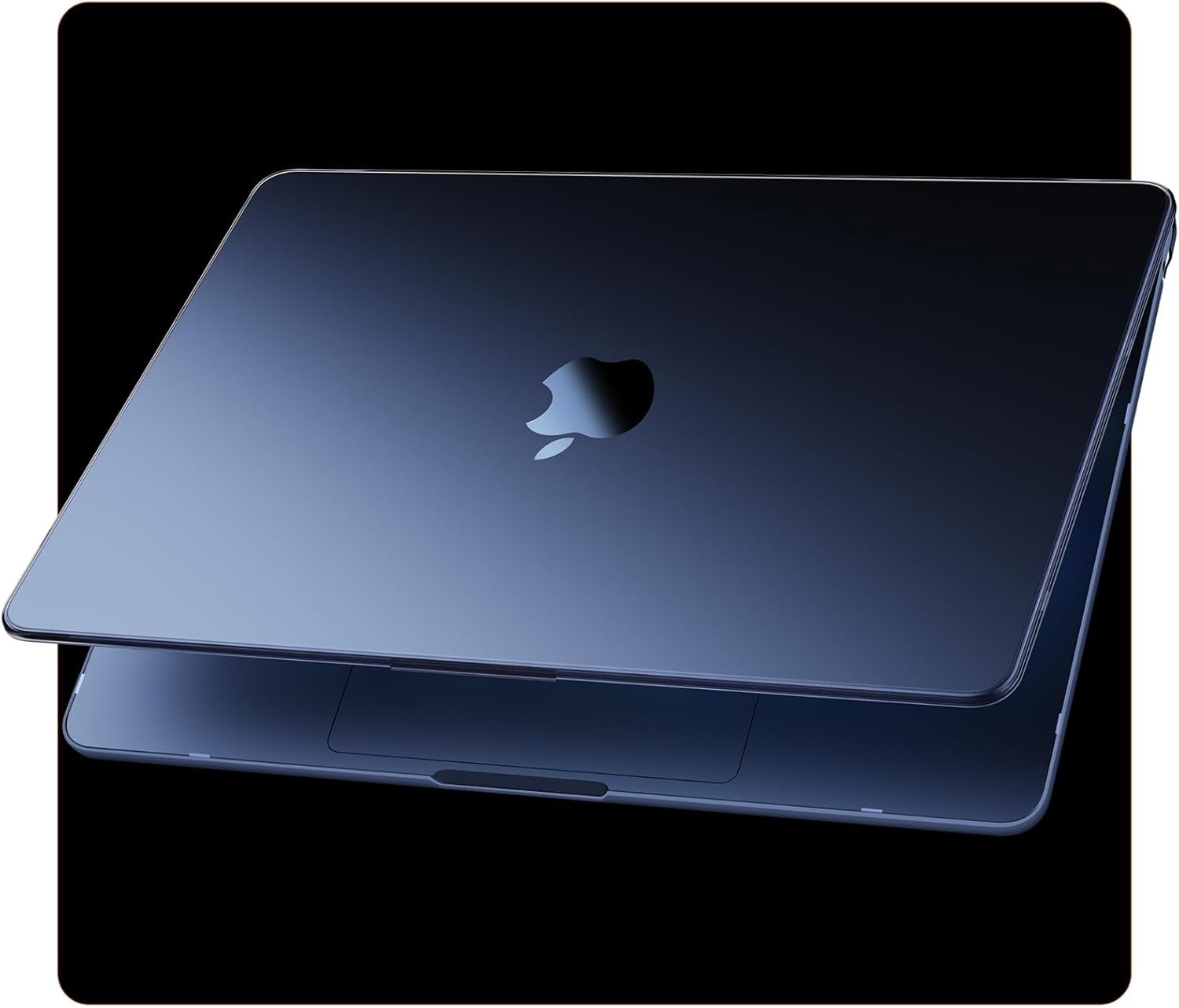 Midnight Clear Matte Case for MacBook Air 13/13.6-inch (M5/M4/M3/M2, 2022–2026)