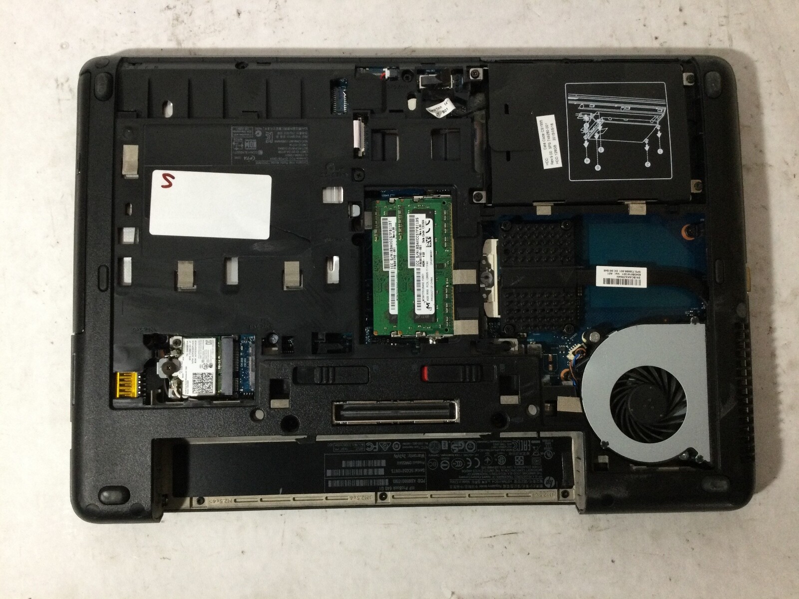 HP PROBOOK 650 G1 – FOR PARTS -INTEL CORE I5 – 8GB RAM – READ DESCRIPTION – BB