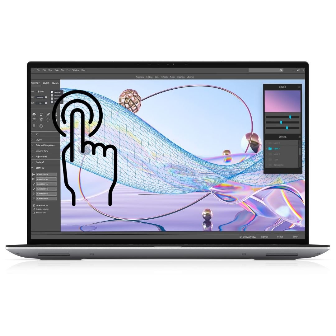 DELL PRECSION 5470 QHD TOUCH I7-12800H 32GB DDR5 RAM 512GB SSD RTX A1000 4GB WIN