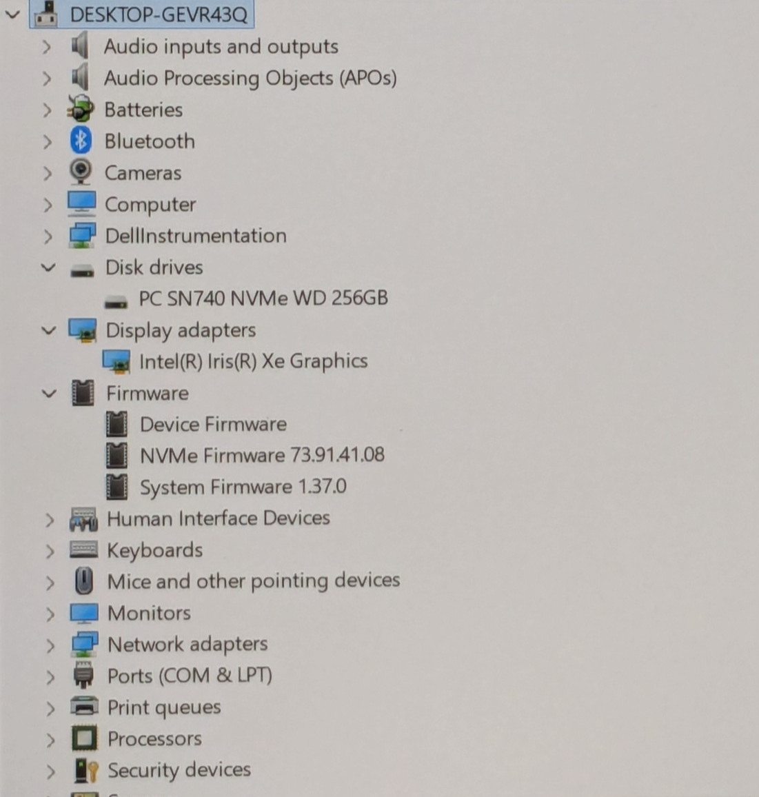Dell Latitude 7430 14″ i5-1245U 1.60GHz 16GB 256GB SSD W11H 5QK4JR3
