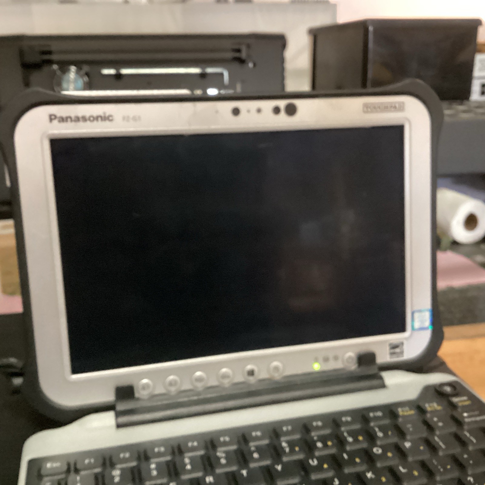 Panasonic Toughpad FZ-G1 MK5 i5 7300U@2.60GHz 8G Ram 256GB SSD W/Keyboard No OS