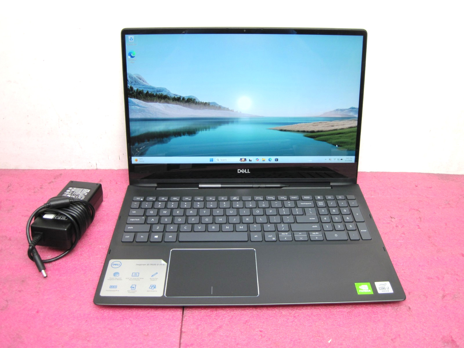Dell Inspiron 7591 2-in-1 15″ 4K UHD i7-10510U 16GB 1TB M.2 SSD MX250 W11P T9A12