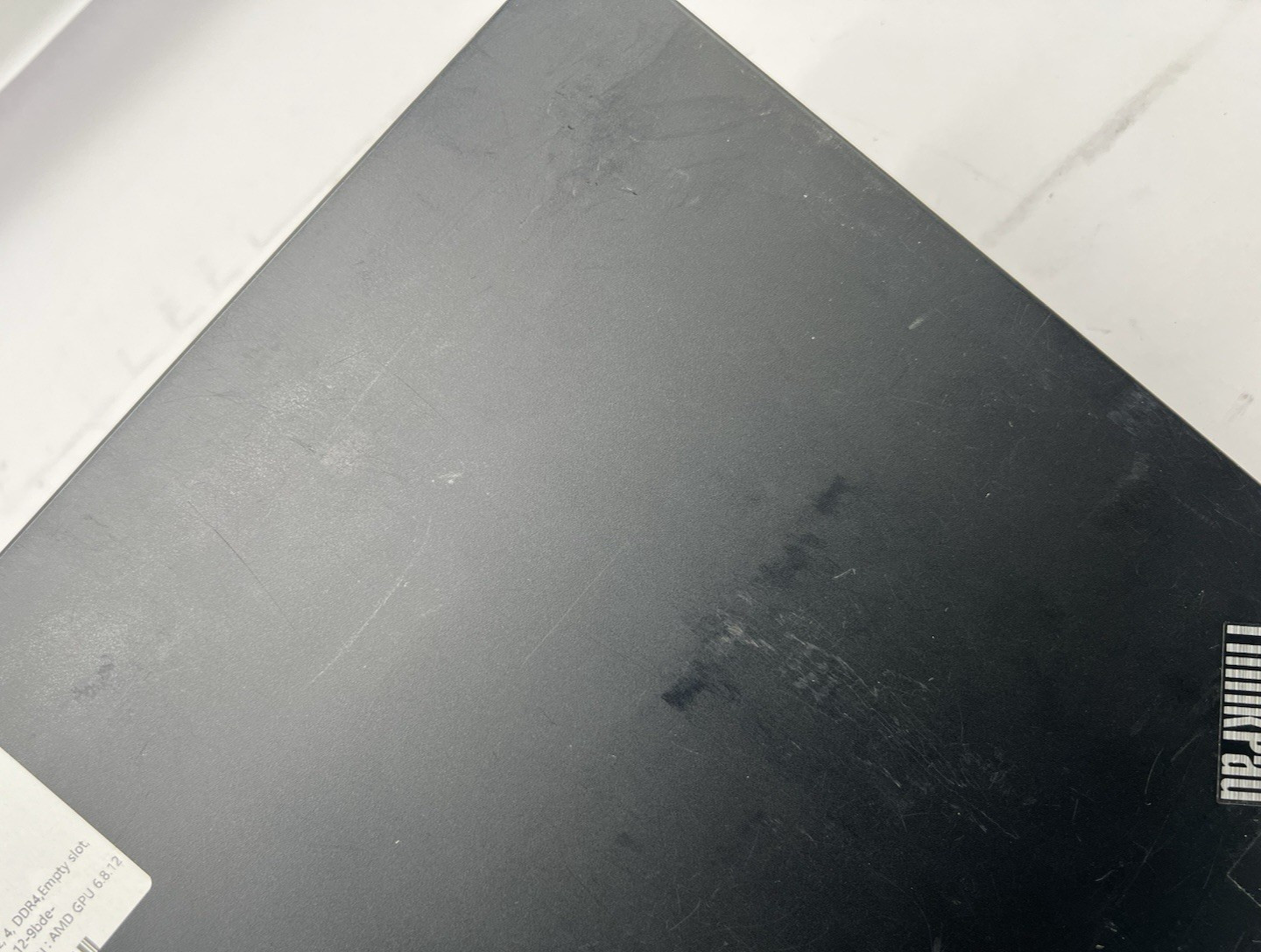 Lenovo ThinkPad E495, AMD Ryzen 5 3500U, 2.1GHz, 8GB RAM-No HDD/OS/Adapter
