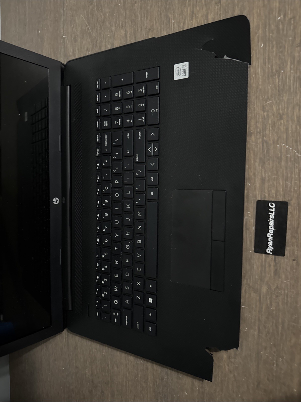 HP Laptop – Unknown model, Parts only