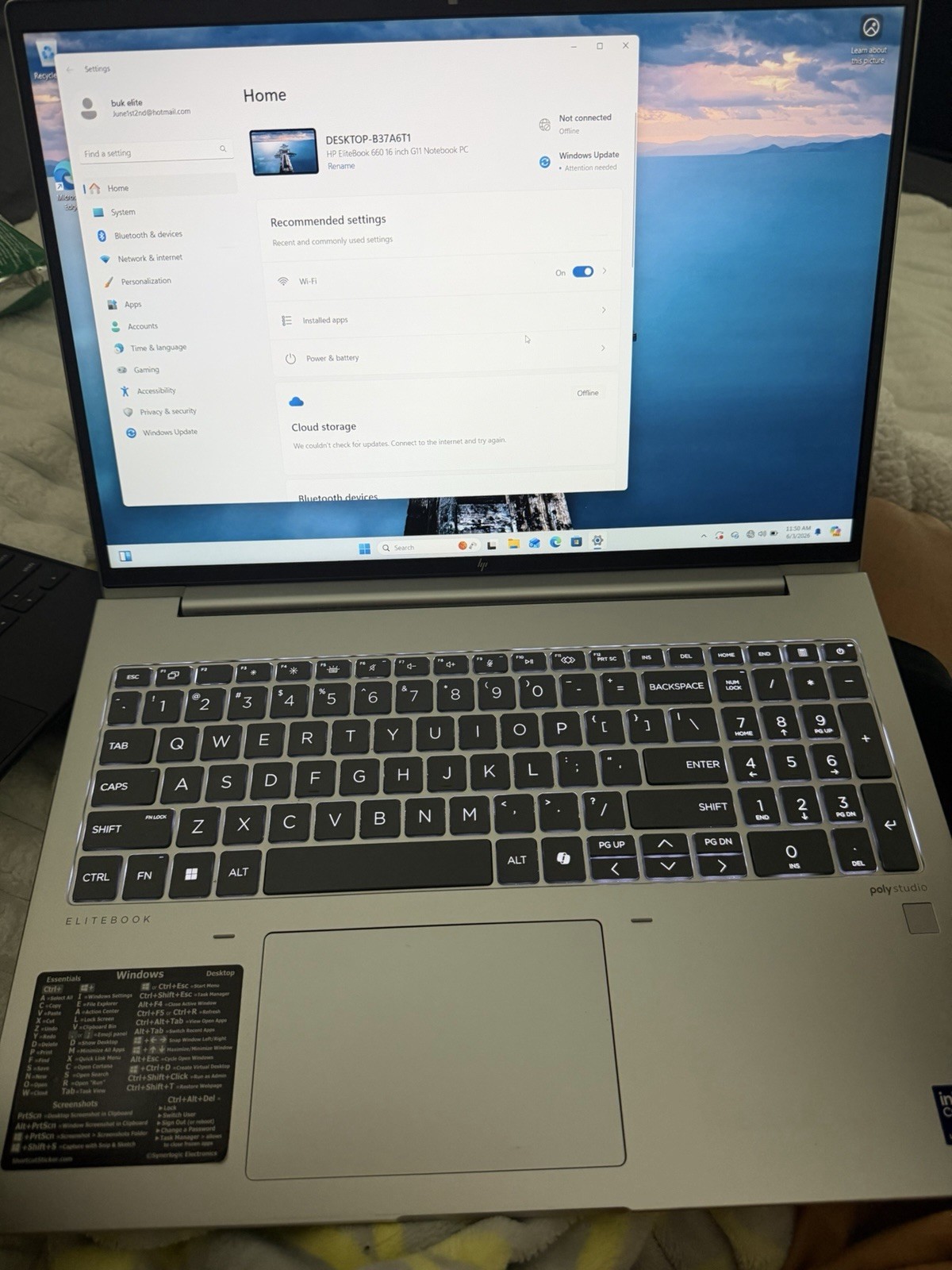 Hp Elitebook 660 16 Inch G11 Touch Screen