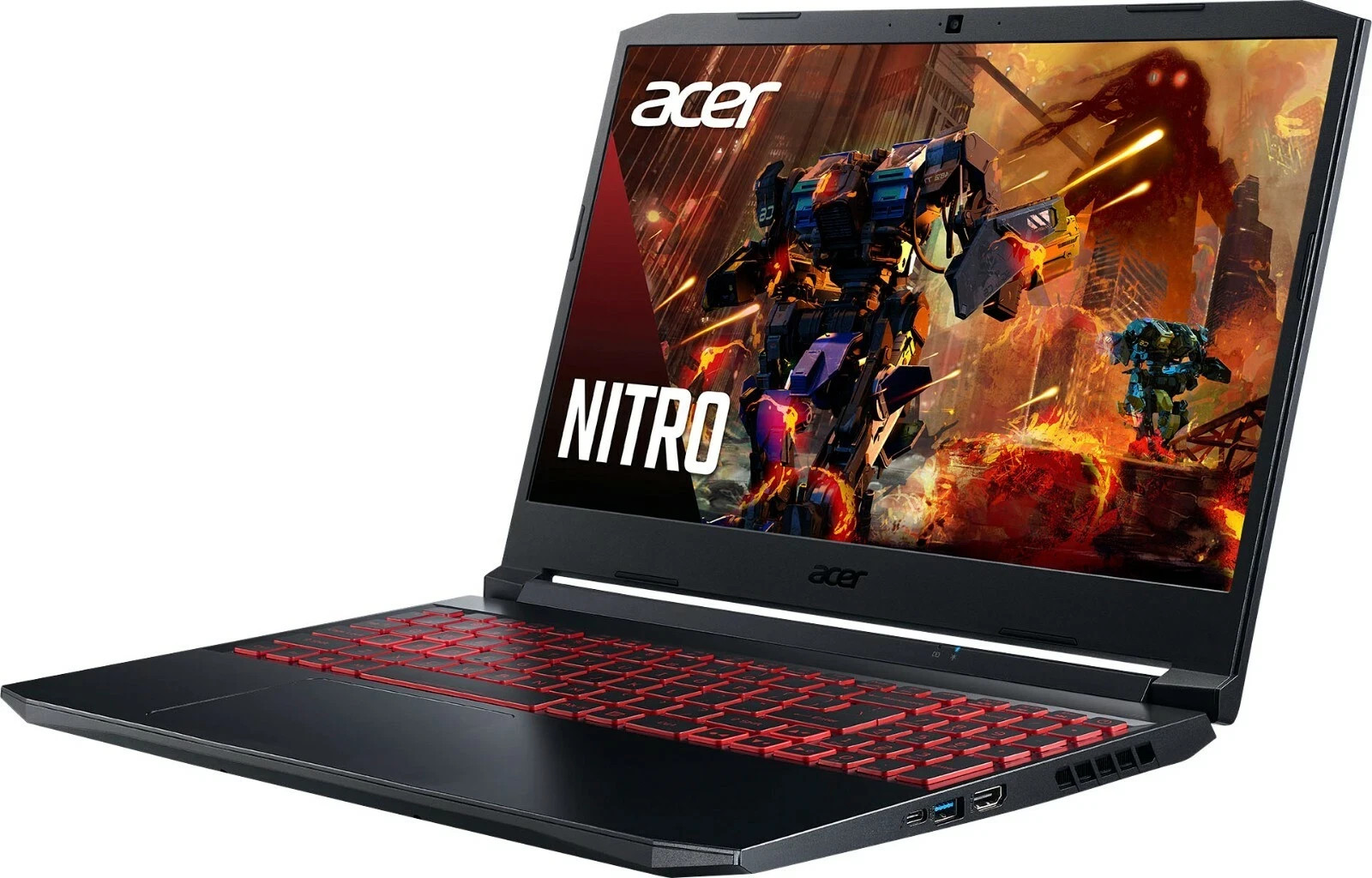 Acer Nitro 5 15.6” FHD 144Hz Laptop i7-10750H 16GB 512GB SSD RTX 3060 W-11 -NEW