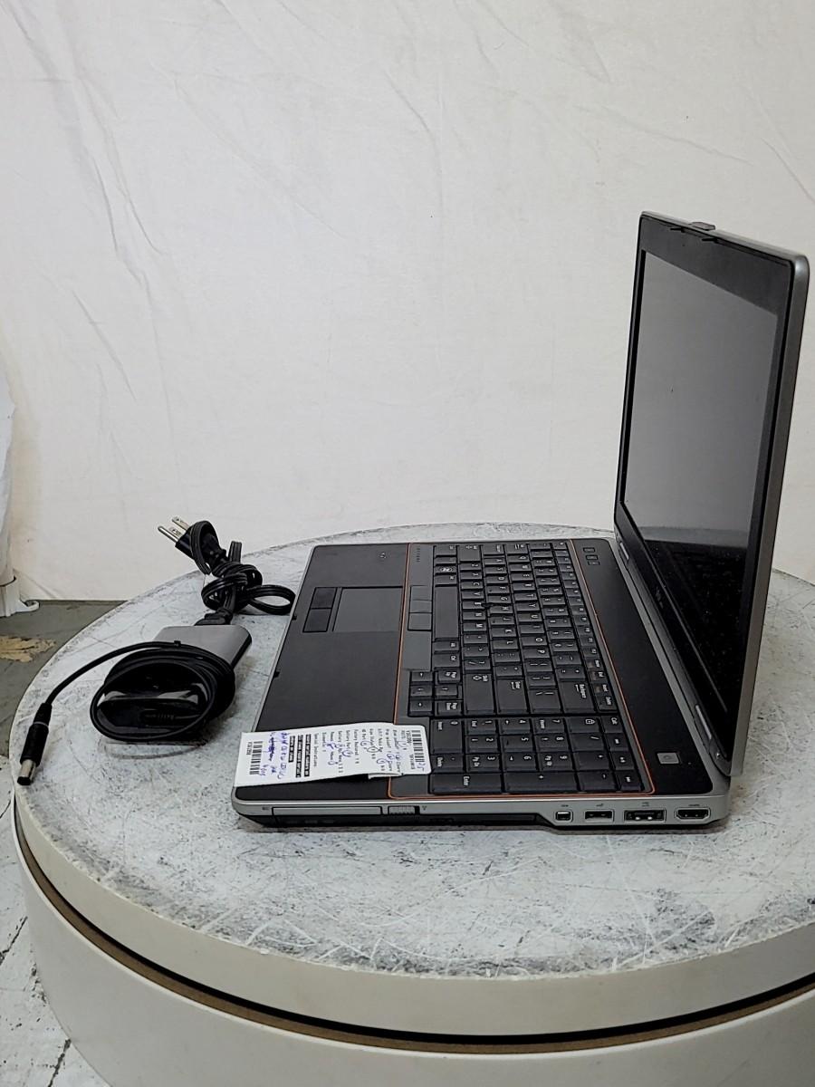 DELL LATITUDE E6520 15.6″ Laptop Core I5-2430M 8GB 256GB SEE NOTES
