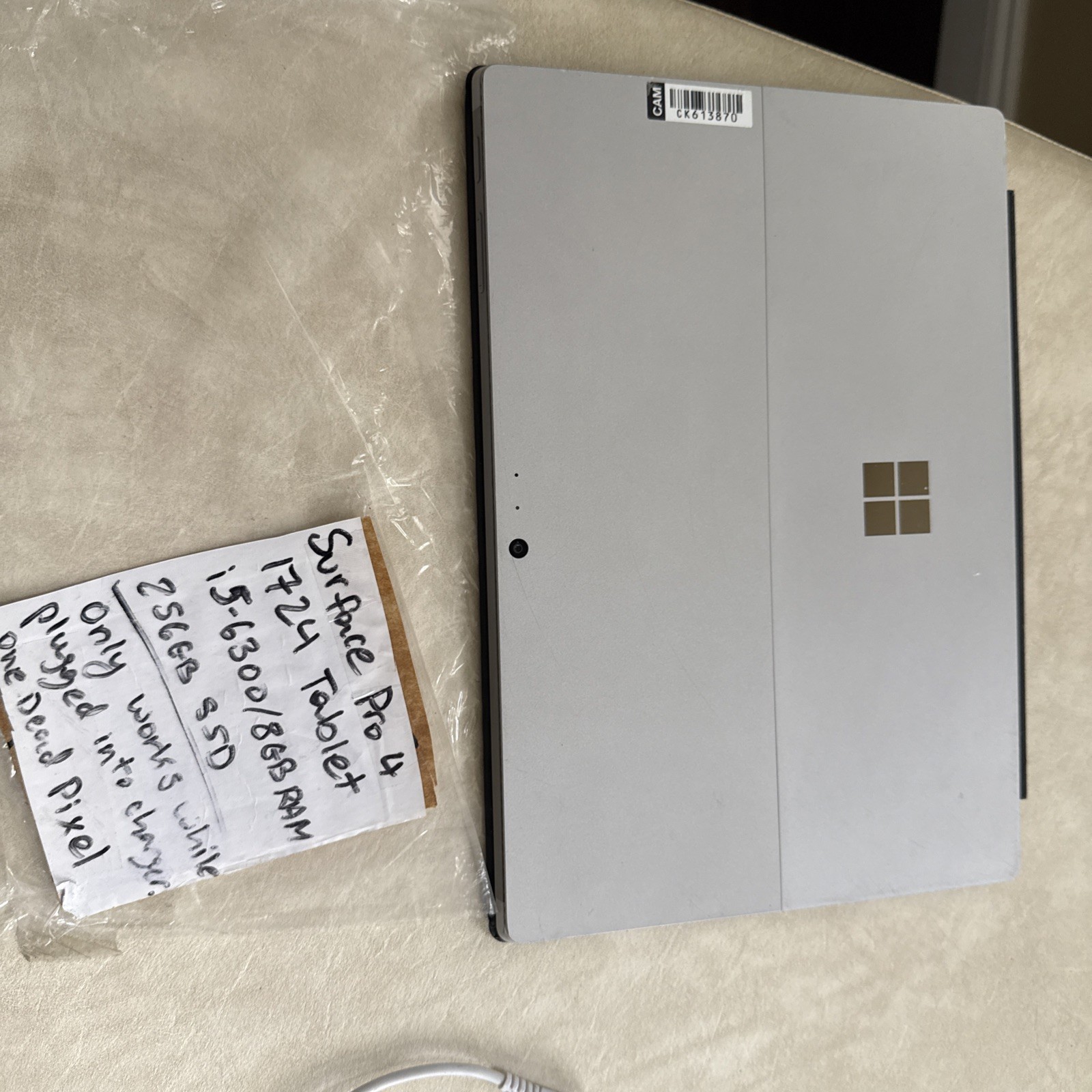 Microsoft Surface Pro 4 Intel i7-6650U @ 2.20GHz 8GB LPDDR3 RAM 256GB SSD WIN 11