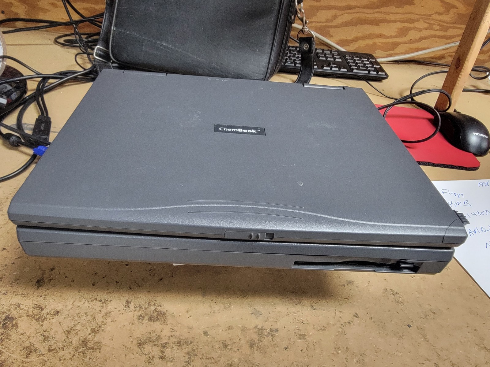 Vintage Chembook 5033 – AMD K6-2-300 64MB Ram 4GB HDD – SOLD AS IS – SEE NOTES