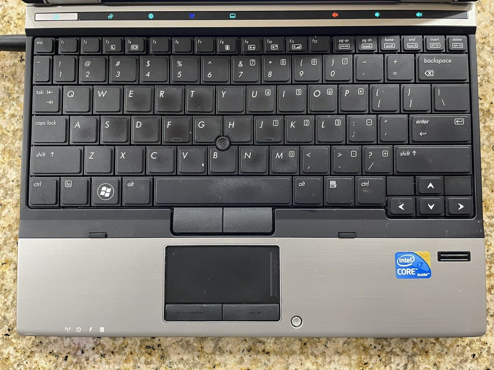 HP Elitebook 2540p Laptop Intel i7 2.13GHz Windows 10 Pro 512GB SSD Office Pro