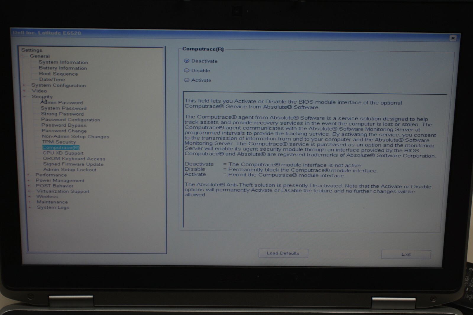 Dell Latitude E6520 Intel Core i7-2620M @ 2.70GHZ 4GB Ram No HD #Z451