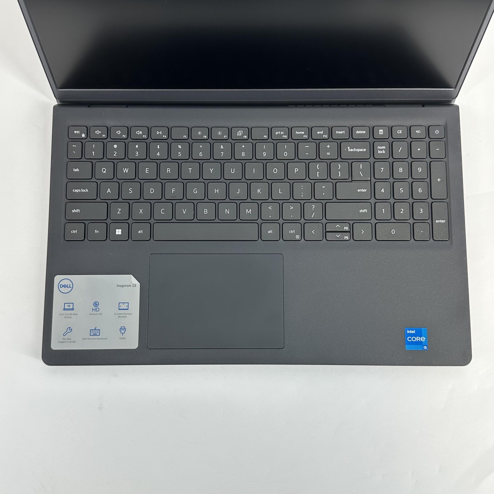 Dell Inspiron 3520 15.6 Black FHD i5-1135G7 2.40GHz 8GB RAM 256GB SSD Good
