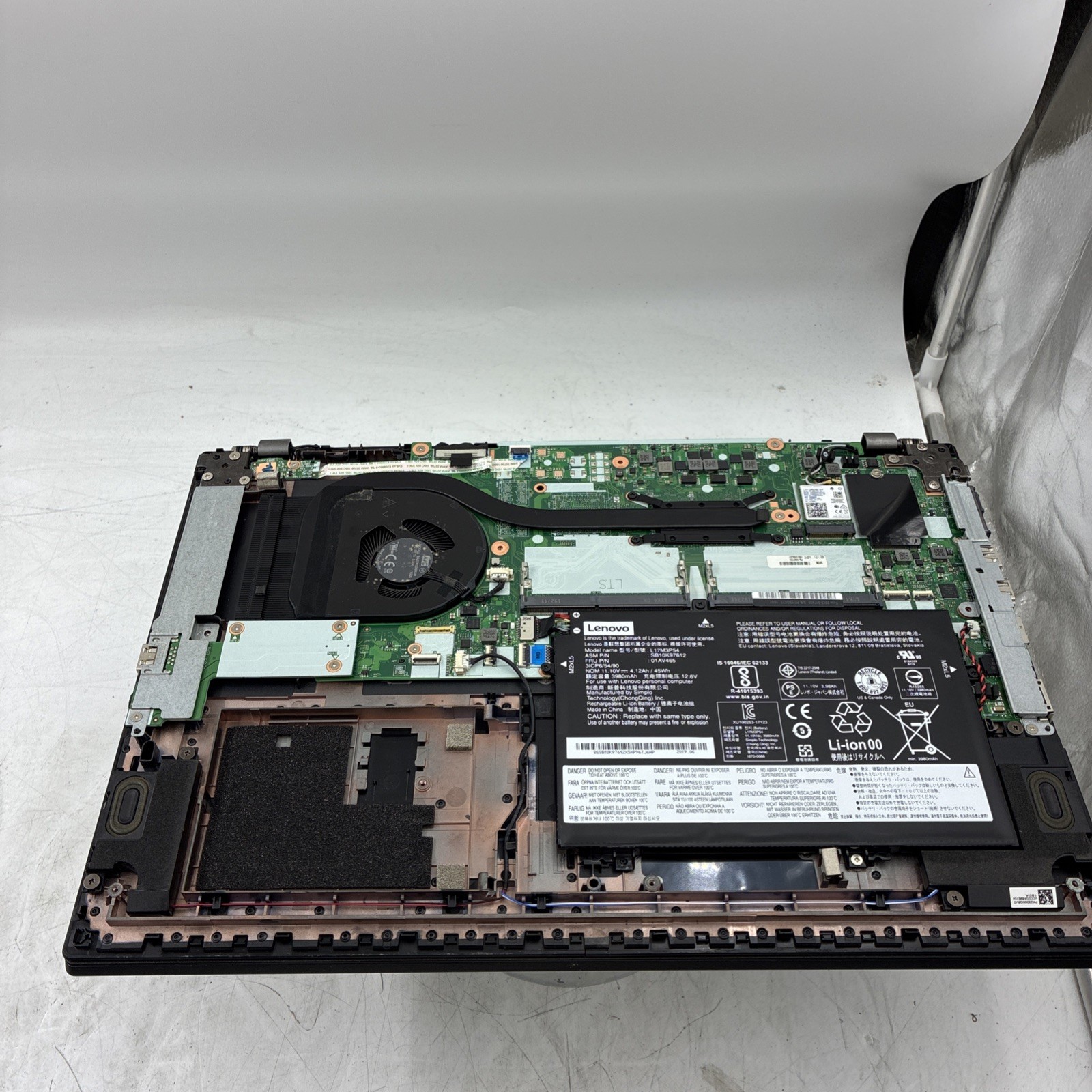 Lot Of 3 Lenovo ThinkPad L580 i3 8130U No RAM No Ssd. No Bottom Cover Parts Read