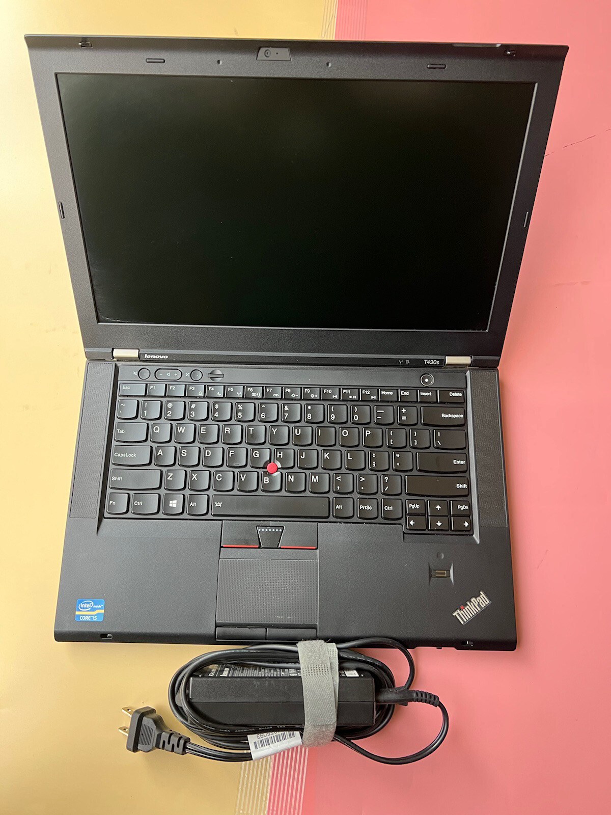 LENOVO THINKPAD T430s Core i5-3320M 8GB RAM 250GB HDD WEBCAM BACKLIT 1600X900