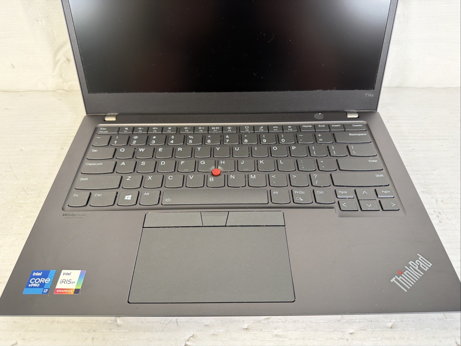 Lenovo ThinkPad T14s Gen 2 Laptop i7-1185G7 16GB 14 FHD 256GB NVMe Win 11 Pro