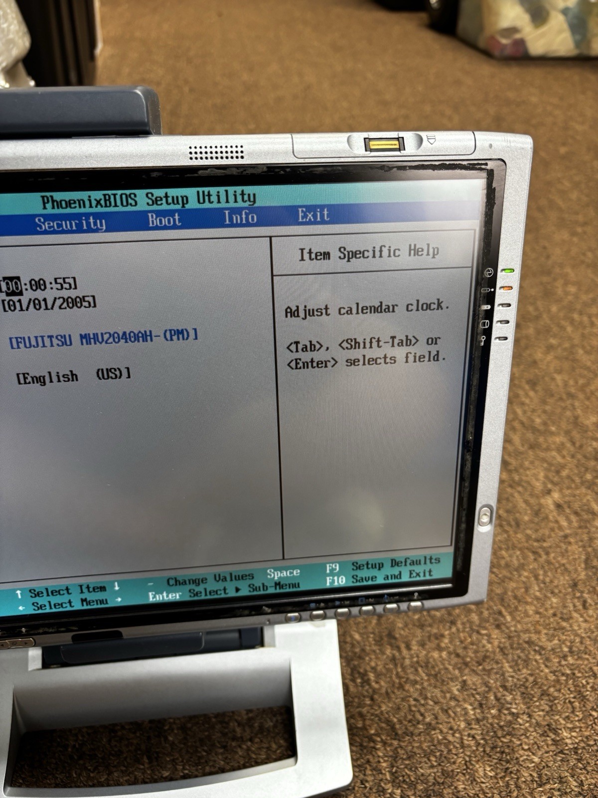 Fujitsu Stylistic ST Series ST5030D Tablet Windows XP Tablet Edition Laptop PC