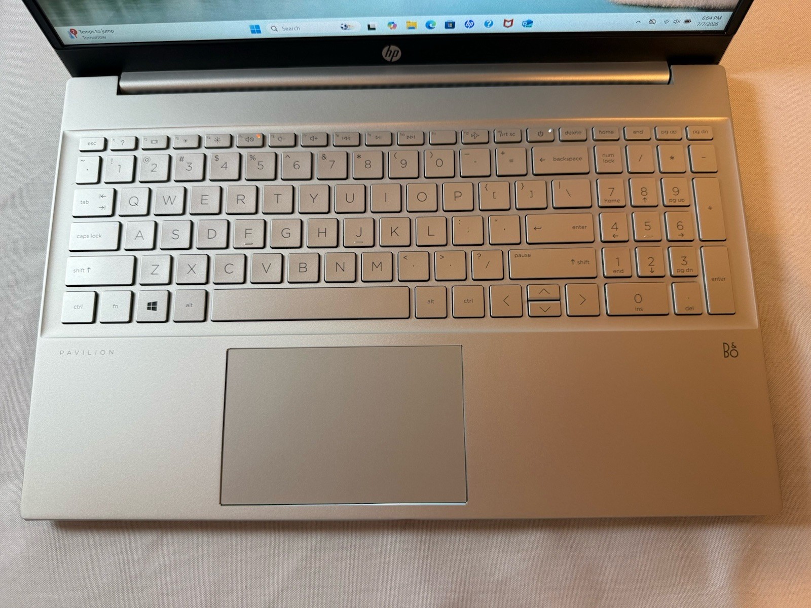 HP Pavilion 15-eg0021nr 15.6”Intel i7-1165G7 2.8GHz 16GB RAM 512GB NMVe Win11Pro